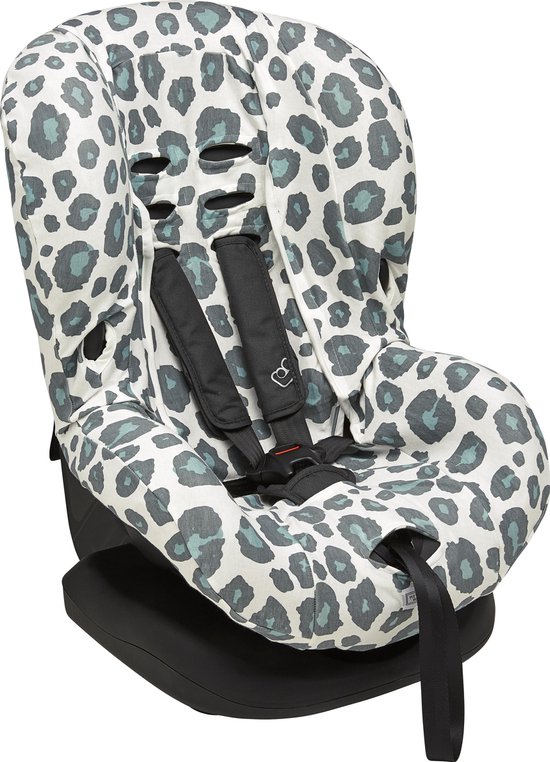 Meyco autostoelhoes groep 1 - Panter stone green | bol.com
