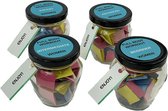 DW4Trading® Full body workout all in one jar women set van 4 beginner intermediate advanced expert