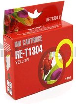 FLWR T1304 / Geel / Cartridge - Geschikt voor Epson