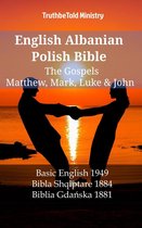 Parallel Bible Halseth English 1199 - English Albanian Polish Bible - The Gospels - Matthew, Mark, Luke & John
