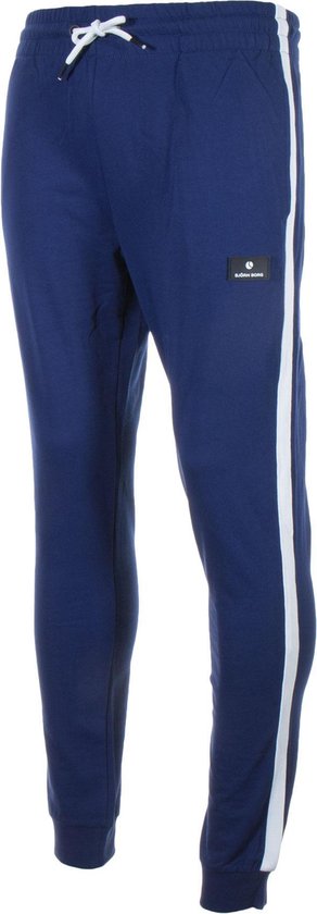 Bjorn Borg Sox Pants Heren Trainingsbroek - Maat XL - Mannen - blauw/wit |  bol