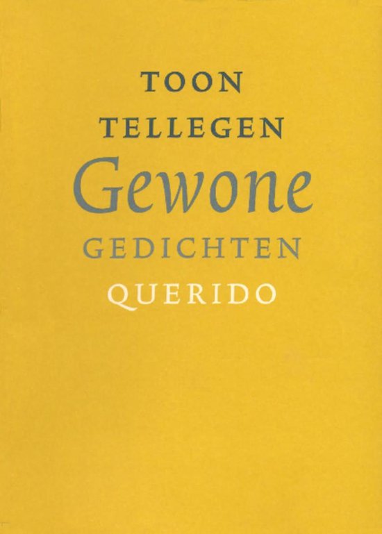 Gewone gedichten - cover
