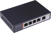 Lupus Electronics 10995 netwerk-switch Fast Ethernet (10/100) Zwart Power over Ethernet (PoE)