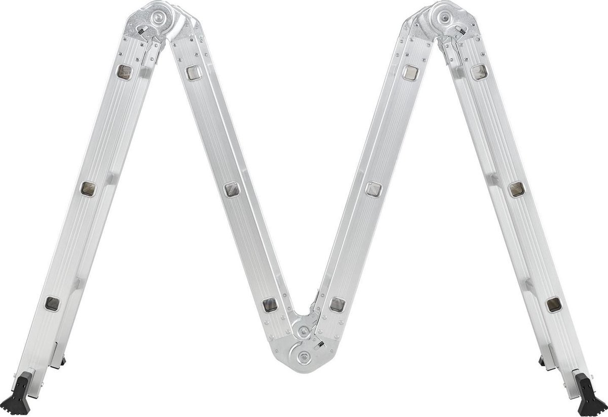 Multifunctionele vouwladder 4 in 1 - 3.6M – foto 5