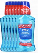 Colgate Plax Peppermint - Mondwater - 6 x 250ml - Voordeelverpakking