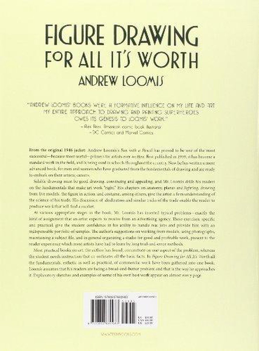 Figure Drawing For All Its Worth Review Figure Drawing for All it's Worth, Andrew Loomis | 9780857680983