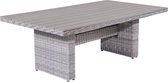 Garden Impressions - Tennessee lounge dining tafel 180x100 - cloudy grey