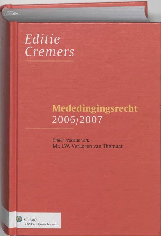 Mededingingsrecht - cover