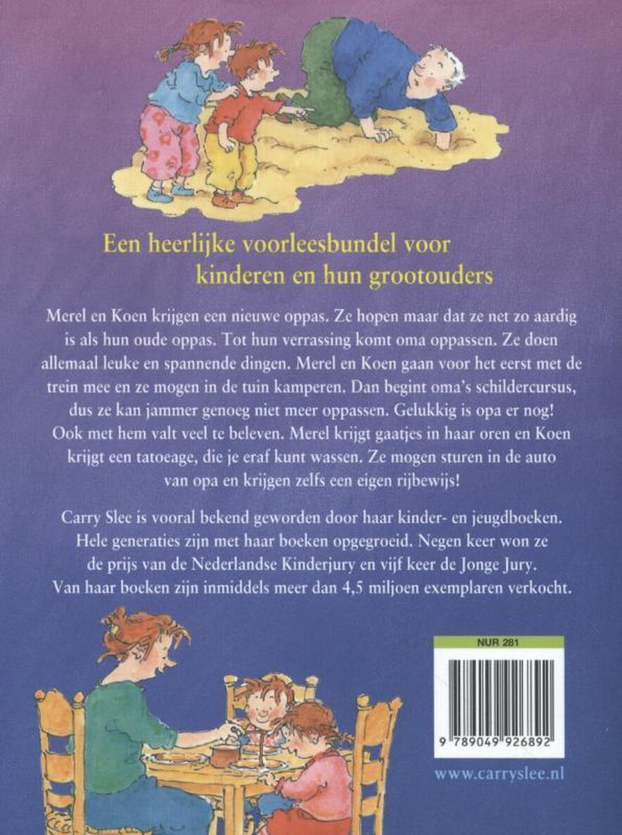 Het grote opa en oma boek - back cover