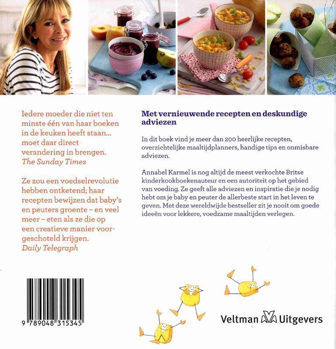 De maaltijdplanner voor baby's en peuters - back cover