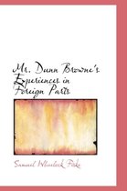 Mr. Dunn Browne's Experiences in Foreign Parts