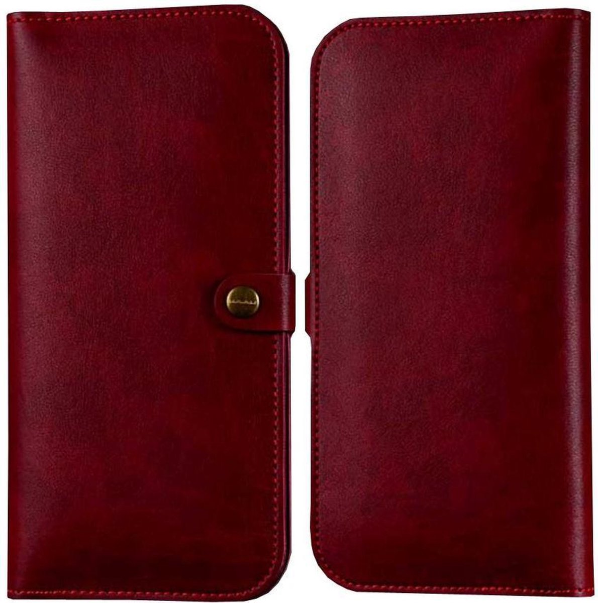 jlw pu leren purse iphone 6 s 7 rood