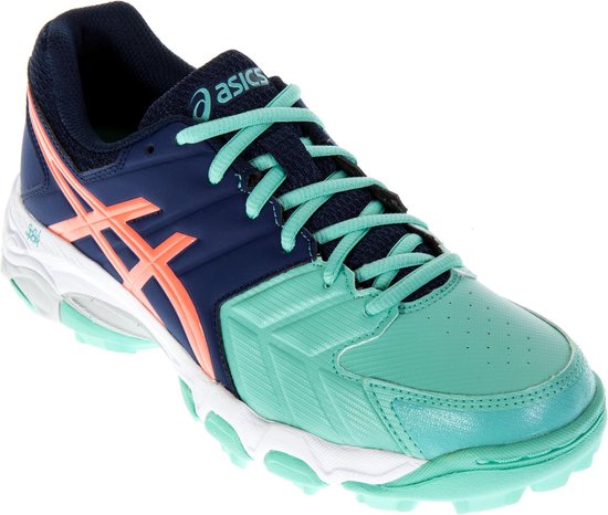 bol.com | Asics Gel-Blackheath 6 Hockeyschoenen - Maat 40 - Vrouwen -  blauw/groen/oranje