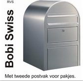 Bobi Brievenbus Swiss -RVS