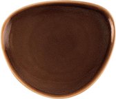 Olympia 6 stuks | Bord Bruin 16,5cm