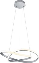 REALITY COURSE - Hanglamp - Nikkel mat - incl. 1x SMD 27W - D: 60cm - Dimmbaar