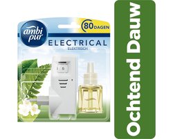 Ambi Pur Electrische Luchtverfrisser 1 compartiment Starterkit + Navulling Morning Dew