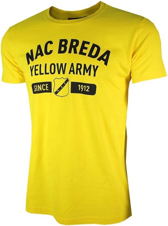 Bol Com Nac Breda T Shirt Yellow Army Geel Maat M