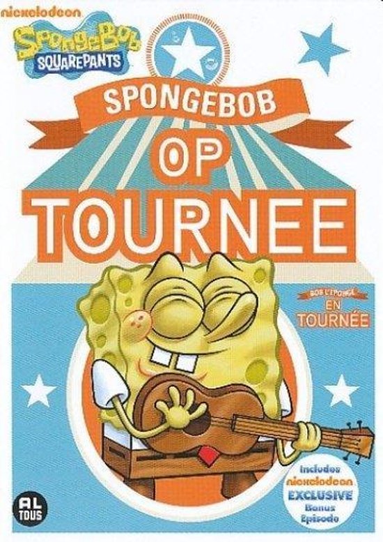 Cover van de film 'Spongebob - On Tour'