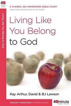 ISBN Living Like You Belong to God, Livre broché, 96 pages