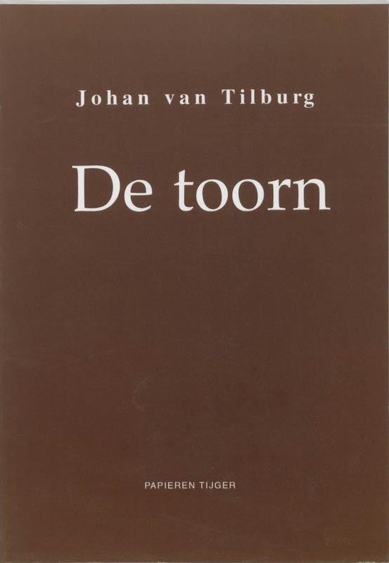 Cover van het boek 'De toorn' van Johan van Tilburg