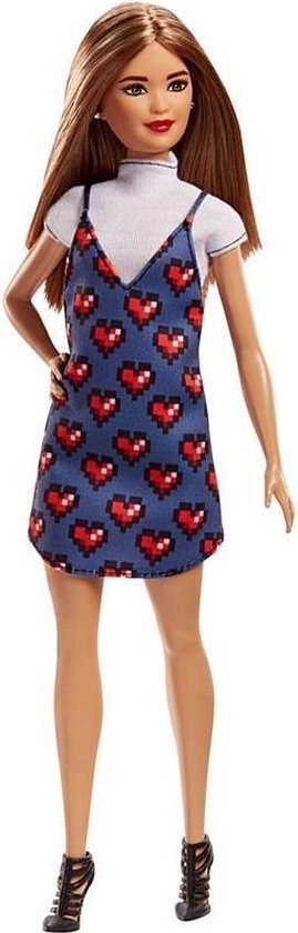 Barbie Fashionistas. Wear Your Heart- Petite - poupée Barbie | bol.com