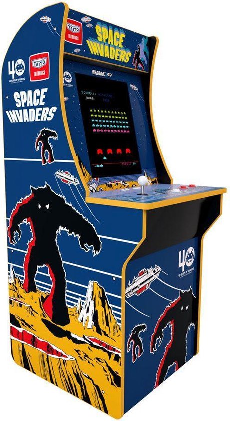 Afbeelding van het spel Arcade1Up Mini Arcade Cabinet - Space Invaders