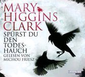 Boekomslag met rode titel, zwarte vogels op een witte, bewolkte achtergrond, titel: Spürst du den Todeshauch.