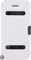 Mobiparts Bookstyle Slide Case Apple iPhone 5/5S White