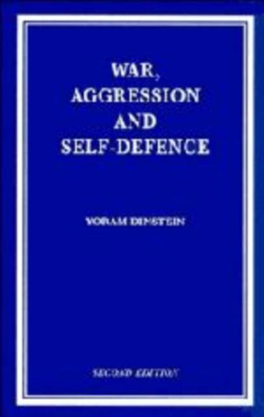 War, Aggression and Self-Defence - cover