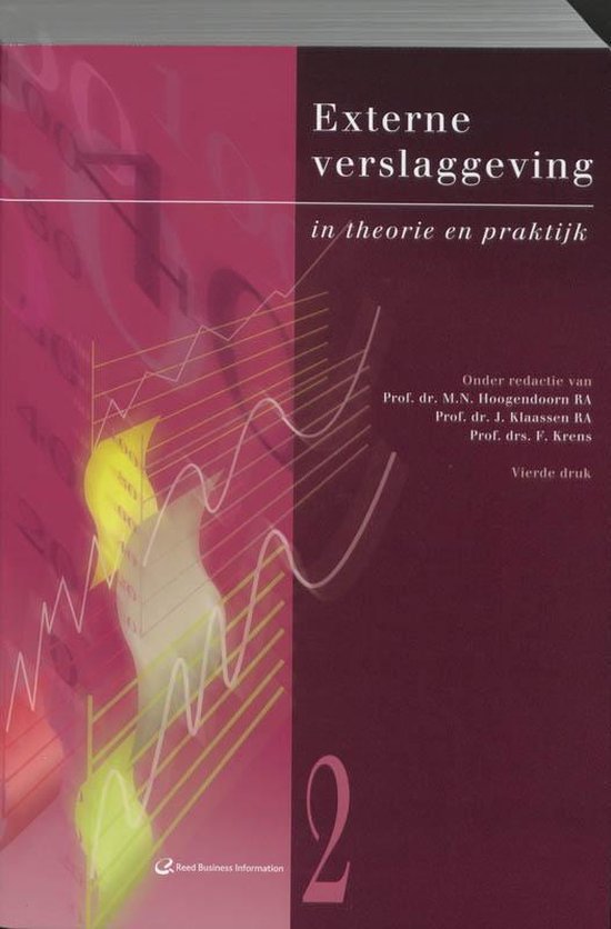 Cover van het boek 'Externe verslaggeving in theorie en praktijk / 2 / druk 4' van F. Krens