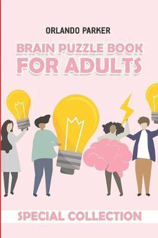 Brain Game Books Brain Puzzle Book For Adults, Orlando Parker