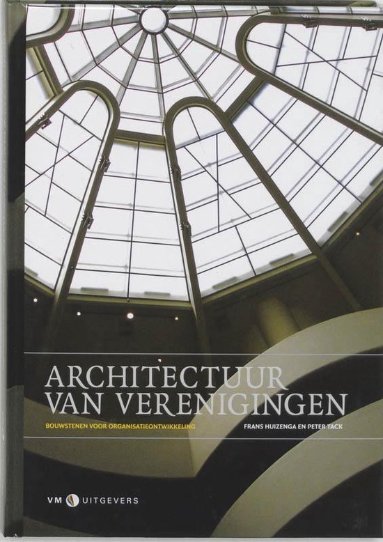 Cover van het boek 'Architectuur van verenigingen' van Peter Tack en F. Huizenga