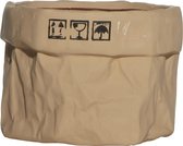 Flowerbag Cement Natural 17x16x13cm