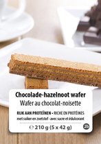 Protein Chocolade - Hazelnoot  wafer (5 x 42g) F2b