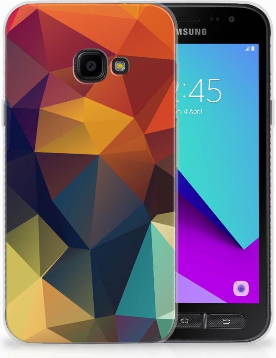 Samsung Galaxy Xcover 4 | Xcover 4s TPU Hoesje Polygon Color