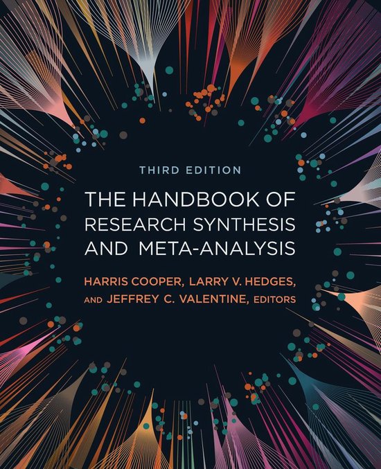 The Handbook of Research Synthesis and Meta-Analysis - cover
