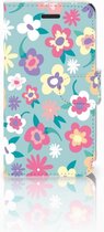 Protection Housse Samsung Galaxy Xcover 3 | Xcover 3 VE Portefeuille Flower Power