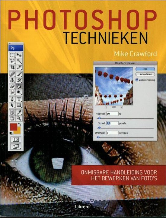 Cover van het boek 'Photoshoptechnieken'