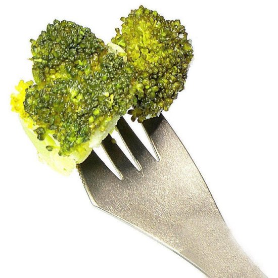 KELERINO. RVS Spork - Survival Outdoor Camping - Vork, Lepel & Mes van KELERINO — afbeelding 2