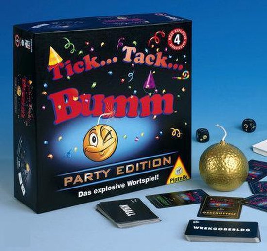 Piatnik Tick Tack Bumm – Gioco Da Tavolo Di Parole Con Bomba Timer (Edizione Tedesca)
