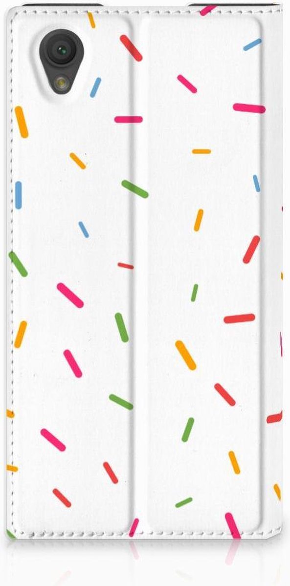 Sony Xperia L1 Flip Style Cover Donut Roze