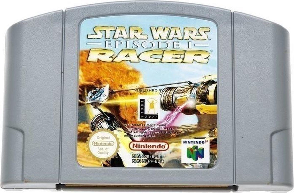 Star Wars Episode 1 Racer - Nintendo 64 [N64] Game PAL