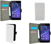Sony Xperia Z5 Compact Wallet Bookcase hoesje Wit