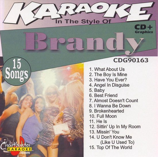 Chartbuster Karaoke Brandy, Karaoke CD (album) Muziek