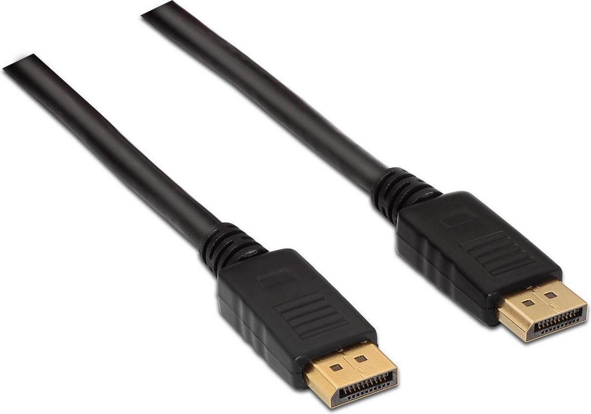 Aisens Displayport Mannelijk Kabel 3 M Zwart