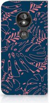 Motorola Moto E5 Play Standcase Hoesje Design Palm Leaves