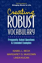 Boek cover Creating Robust Vocabulary van Isabel L. Beck