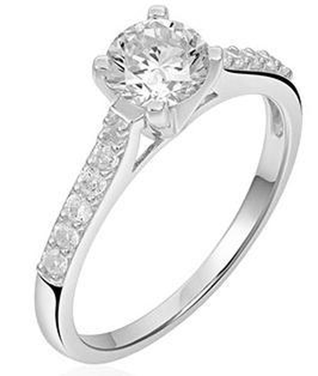 Schitterende Zilveren Ring