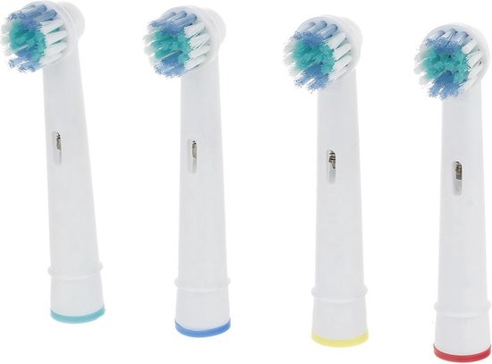 Mevrouw De stad echtgenoot Opzet tandenborstels - opzetborstels passend op Oral B - 4 stuks -  Universele... | bol.com